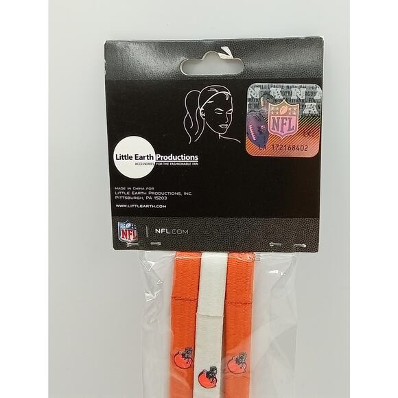 Cleveland Browns NFL Set of 3 Elastic Headbands Pack of 12 main image 3
